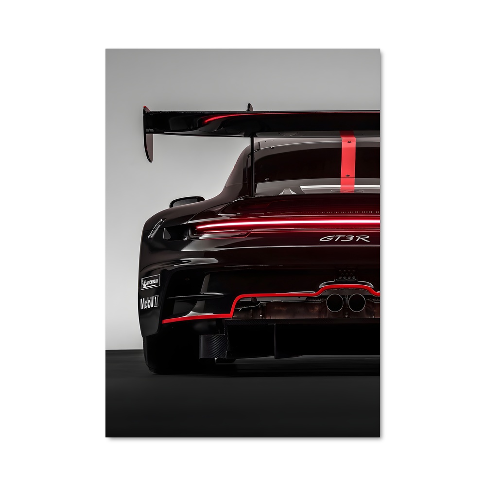 Poster Vitesse Ultime 911 GT3 RS – affiche Porsche